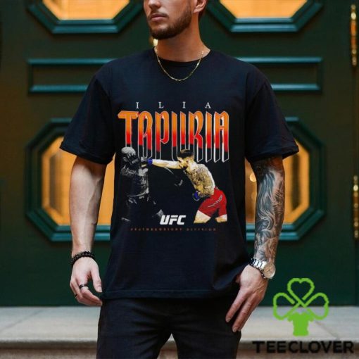 Retro Ilia Topuria UFC Featherweight Division Champion bitmap shirt