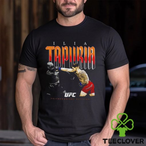 Retro Ilia Topuria UFC Featherweight Division Champion bitmap shirt