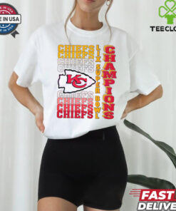 Retro Kansas City Chiefs Gradient Wordmark Lix Super Bowl Champions shirt