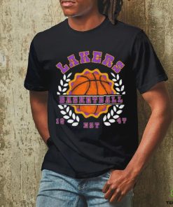 Retro Lakers Basketball 1947 T Shirt