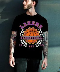 Retro Lakers Basketball 1947 T Shirt 3 Retro Lakers Basketball 1947 T Shirt