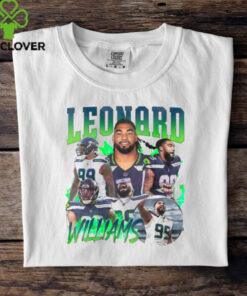 Retro Leonard William Seattle Seahawks Football Players Shirt