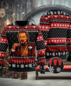 Retro Leonardo Dicaprio Meme Ugly Sweater