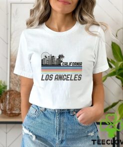 Retro Los Angeles Skyline Vintage 70s 80s Los Angeles LA T Shirt