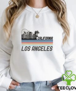 Retro Los Angeles Skyline Vintage 70s 80s Los Angeles LA T Shirt