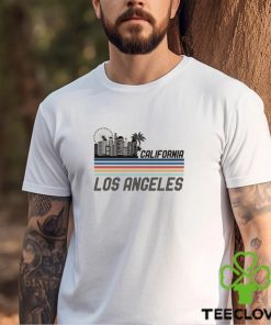 Retro Los Angeles Skyline Vintage 70s 80s Los Angeles LA T Shirt