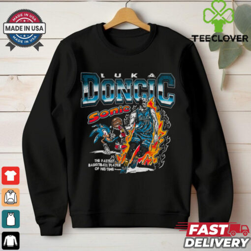 Retro Luka Dončić x Sonic Graphic T Shirt