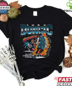 Retro Luka Dončić x Sonic Graphic T Shirt