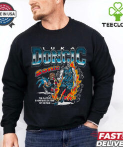 Retro Luka Dončić x Sonic Graphic T Shirt