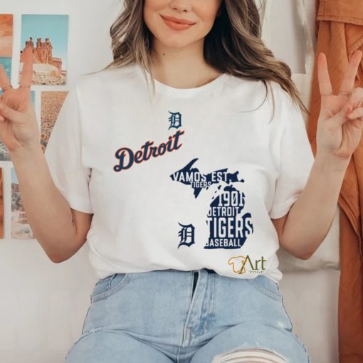 Retro MLB Detroit Tigers shirt