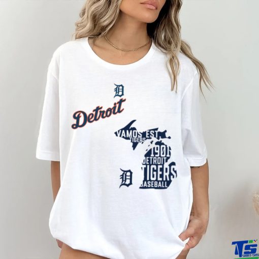Retro MLB Detroit Tigers shirt
