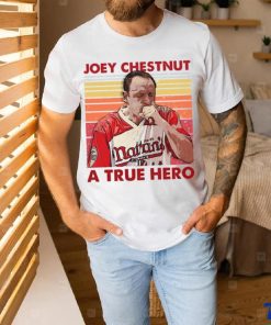 Retro Meme Joey Chestnut Eating A True Hero Unisex T Shirt