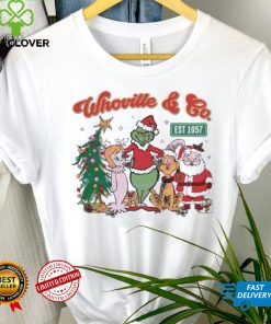 Retro Merry Grinchmas Whoville And Co Est 1957 Shirt