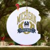 Retro Michigan Football NCAA Ornament