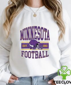 Retro Minnesota Football Helmet Shirt 3 Retro Minnesota Football Helmet Shirt