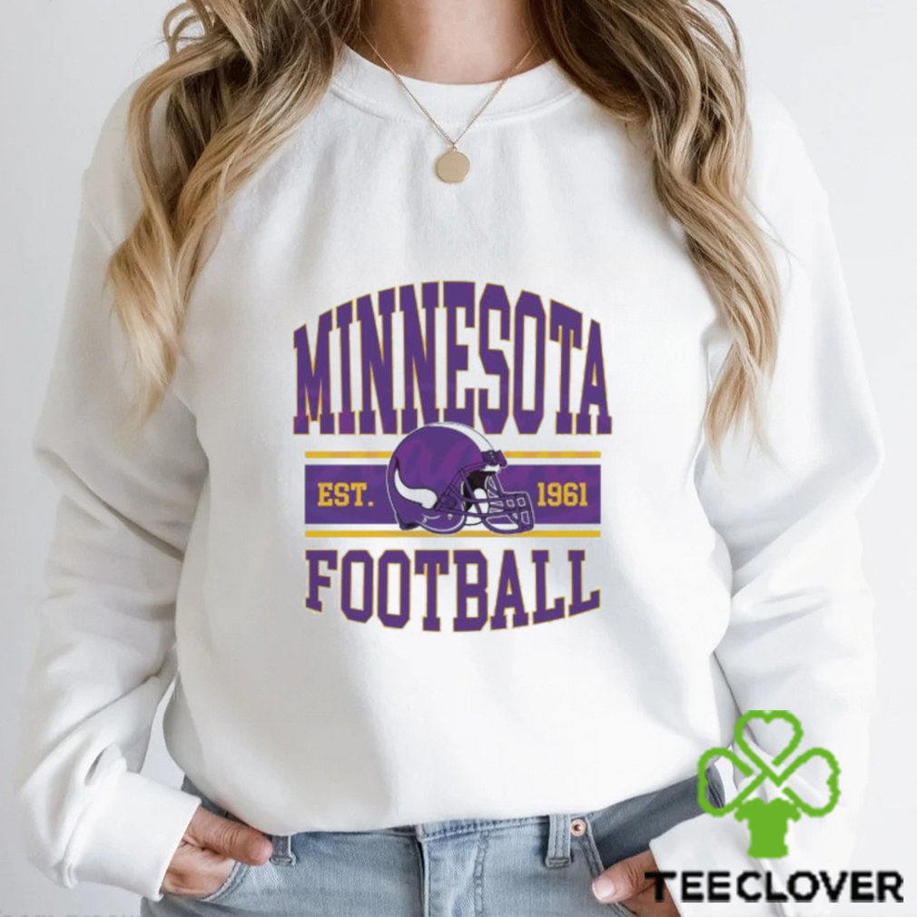 Retro Minnesota Football Helmet Shirt Retro Minnesota Football Helmet Shirt