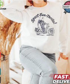 Retro Motorcycle Rider Printed T Shirt 3 Retro Motorcycle Rider Printed T Shirt