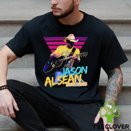 Retro Music Jason Aldean Concert 2023 T Shirt