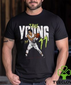 Retro NBA Basketball Team Atlanta Hawks Trae Young T Shirt