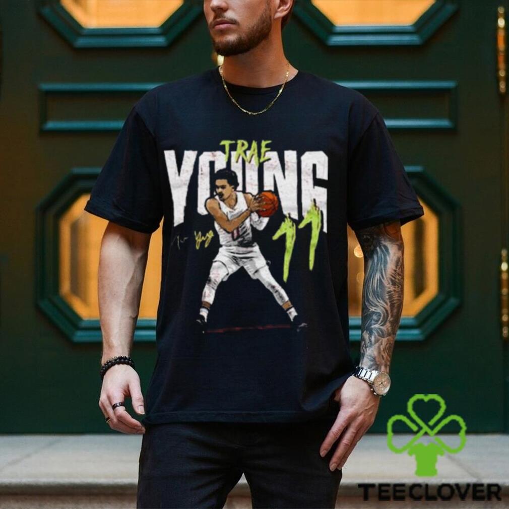 Retro NBA Basketball Team Atlanta Hawks Trae Young T Shirt Retro NBA Basketball Team Atlanta Hawks Trae Young T Shirt