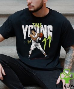 Retro NBA Basketball Team Atlanta Hawks Trae Young T Shirt