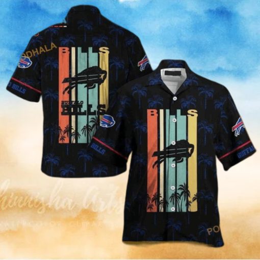 Retro NFL Buffalo Bills Funny Hawaiian Shirt Gift For Beach Vacation