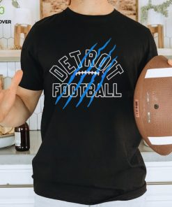 Retro NFL Detroit Football Scratches Shirt