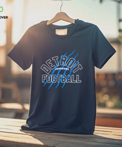Retro NFL Detroit Football Scratches Shirt
