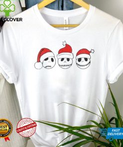 Retro Nightmare Before Christmas Santa Jack Skellington Emotion Shirt