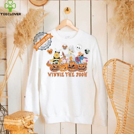 Retro Pooh Ghost Halloween hoodie, sweater, longsleeve, shirt v-neck, t-shirt