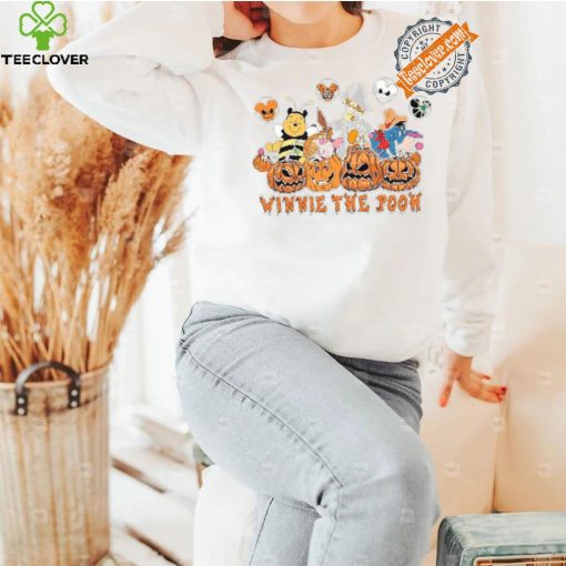 Retro Pooh Ghost Halloween hoodie, sweater, longsleeve, shirt v-neck, t-shirt