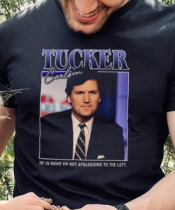 Retro Portrait Tucker Carlson shirt