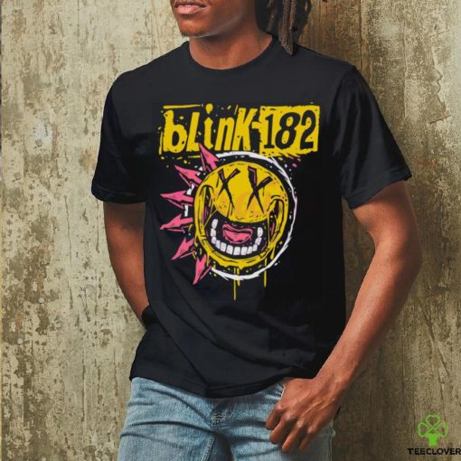 Retro Punk Smiley Face Blink 182 hoodie, sweater, longsleeve, shirt v-neck, t-shirt