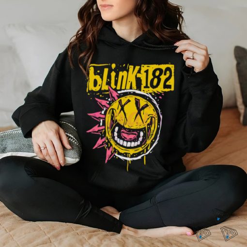 Retro Punk Smiley Face Blink 182 hoodie, sweater, longsleeve, shirt v-neck, t-shirt