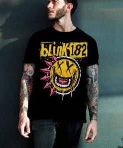 Retro Punk Smiley Face Blink 182 hoodie, sweater, longsleeve, shirt v-neck, t-shirt