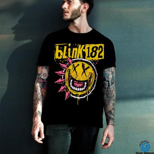 Retro Punk Smiley Face Blink 182 hoodie, sweater, longsleeve, shirt v-neck, t-shirt