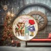 The One Where Its Christmas Friends Santa Personalized 2023 Holiday Merry Christmas Decorations Ornament