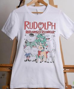 Retro Rudolph The Red Nosed Reindeer Christmas Shirt