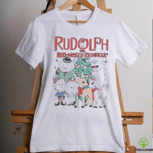 Retro Rudolph The Red Nosed Reindeer Christmas Shirt