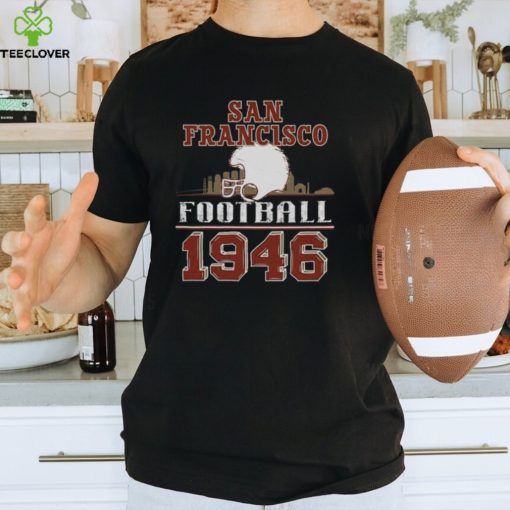 Retro San Francisco Football Shirt For Fans, San Francisco 49ers Short Sleeve T Shirt