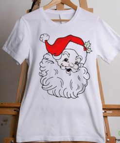 Retro Santa Christmas 3 4 Shirt