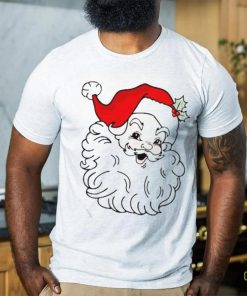 Retro Santa Christmas 3 4 Shirt