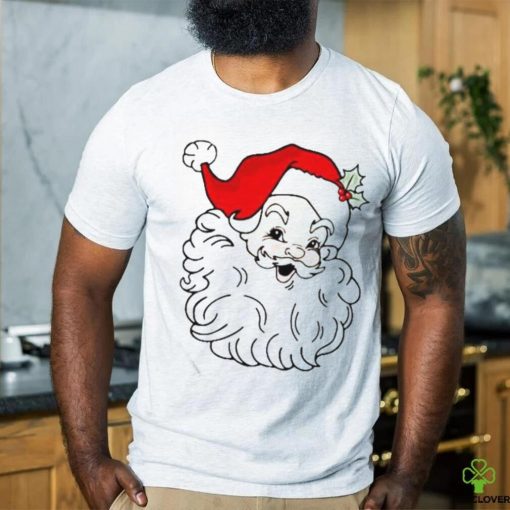 Retro Santa Christmas 3 4 Shirt
