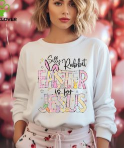 Retro Silly Rabbit Easter Is For Jesus shirt