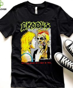 Retro Song Art Exodus Rock Band shirt