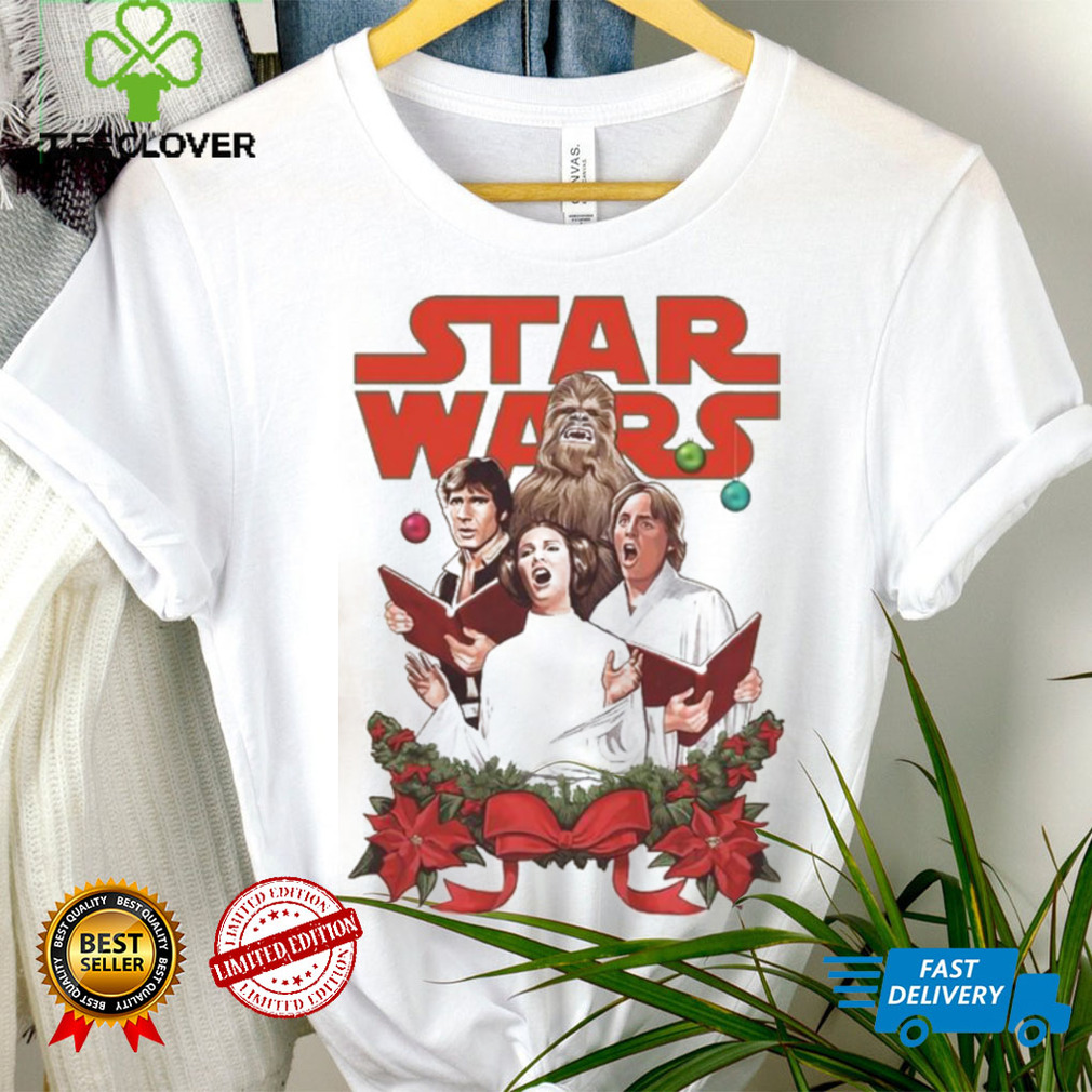 Star wars christmas outlet t shirt