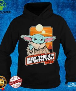Retro Star wars grogu may the 4th be with you 2022 shirt