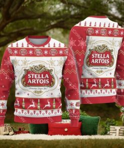 Retro Stella Artois Christmas Ugly Sweater