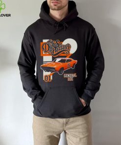 Retro Style General Lee Hazzard Racing Design Dukes Of Hazzard Hoodie Shirt