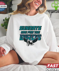 Retro Sundays Are For The Birds Super Bowl Champions Trophy Shirt